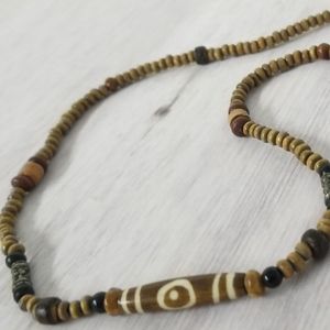 Men's Wooden Necklace